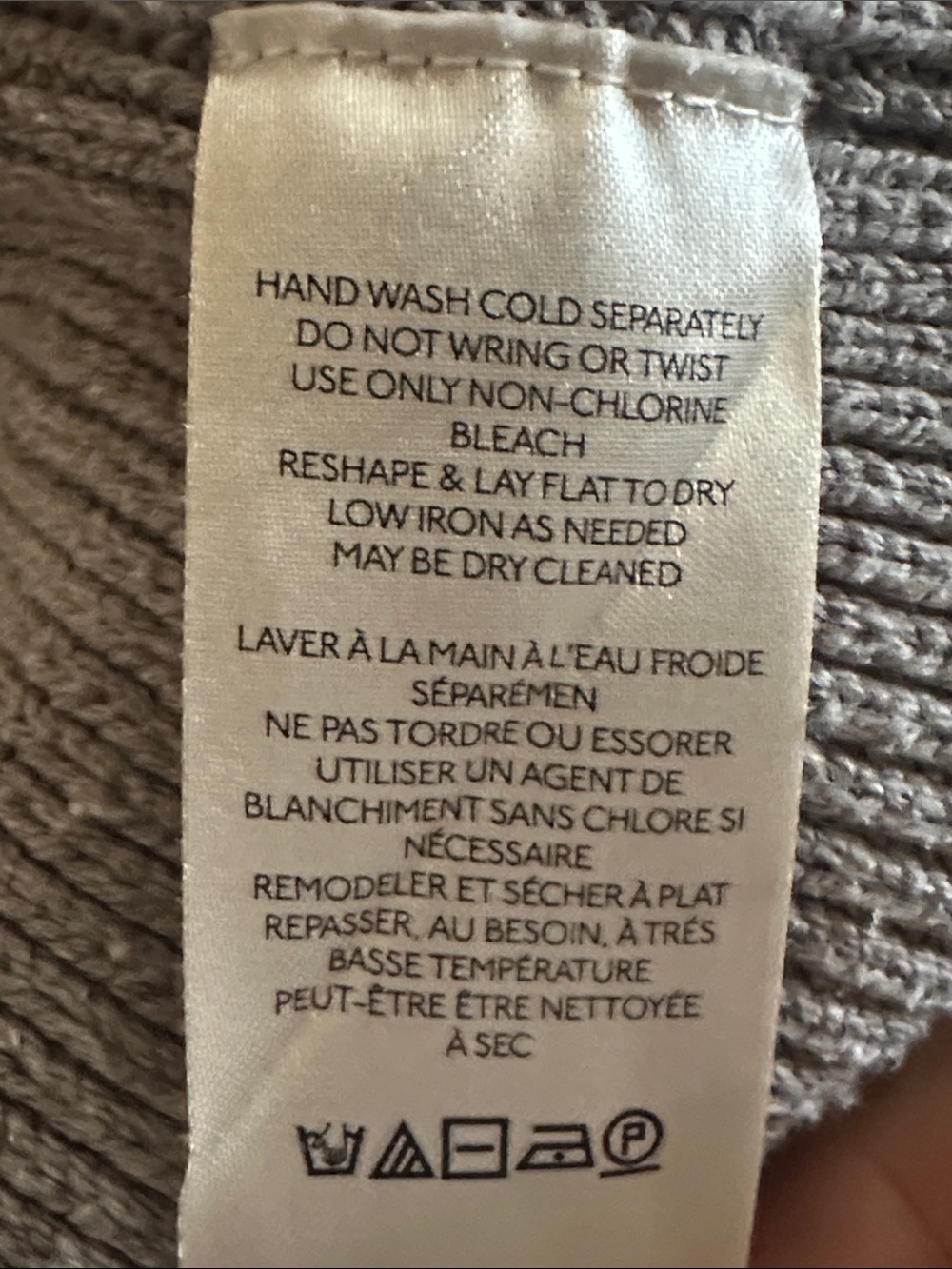 Free People Easy Street Heather Grey Oversized Mock Neck Tunic Sweater S - Picture 3 of 4